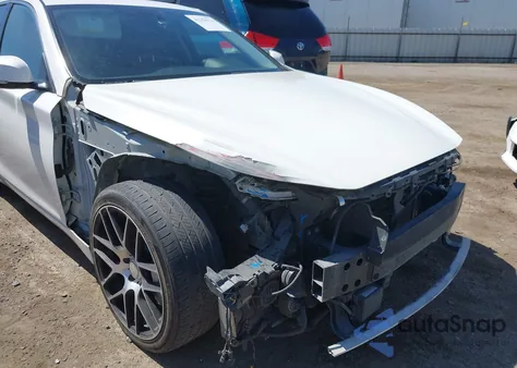 2014 Infiniti Q50 Hybrid Sport from USA, damaged, VIN JN1AV7AP3EM690226